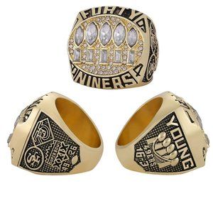 San Francisco‎ 49ers Championship Ring Fan Edition Super Bowl 94 - 95 Gold